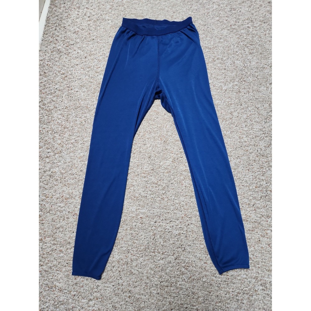 Patagonia Capilene Vintage 90s Pants Blue Large Made in USA Base Layer Mens